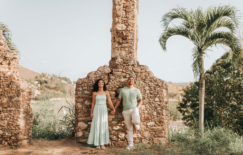 Ensaio Pré casamento nas Ruínas de Belém, Viana - ES  - Keila & Josué 