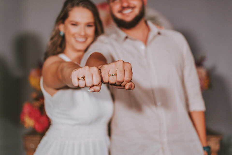 Fotografia de Noivado em Rio Calçado, Guarapari - ES -  Julliana & Fabricio