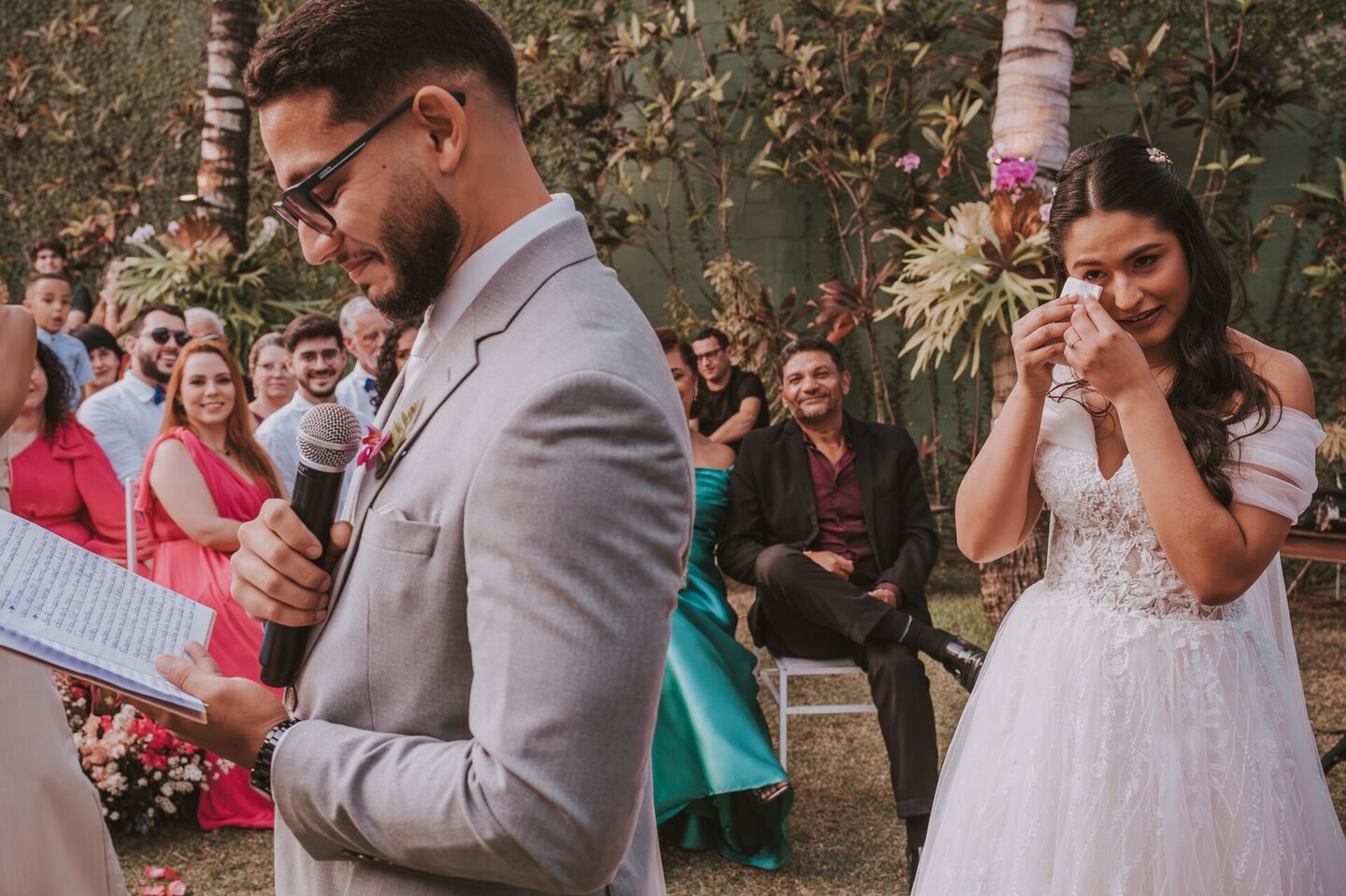 Fotografia de Casamento em Cerimonial Praia da Baleia, Serra - ES - Maria Luiza & Icaro 